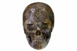 1.5" Polished Amethyst Breccia Skulls - Photo 4